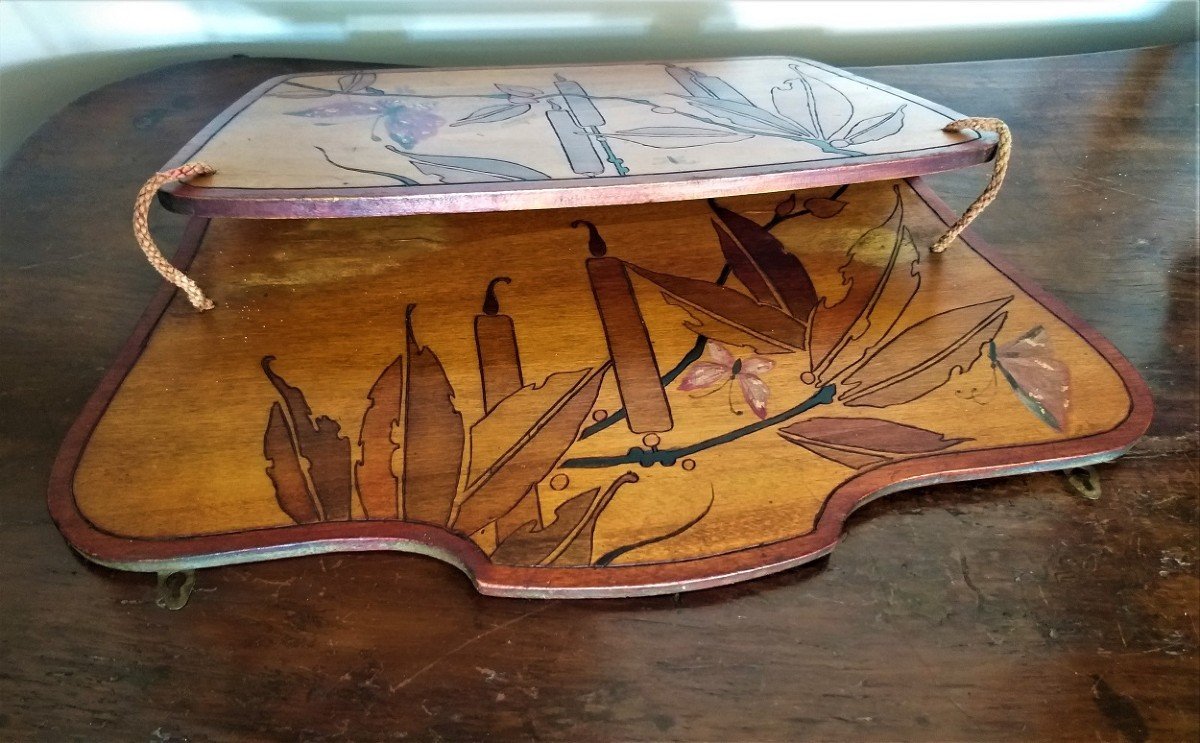 Art-nouveau Letter Holder-photo-3