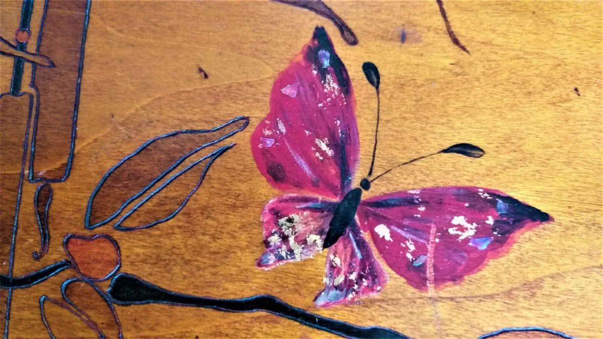 Art-nouveau Letter Holder-photo-4