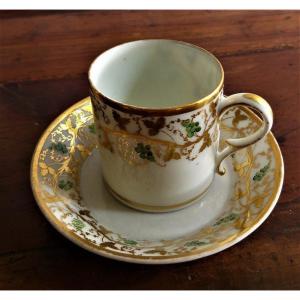 Tasse Litron En Porcelaine De Paris