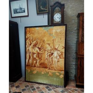 Tableau en trompe l'œil" Le Carnaval de Venise"