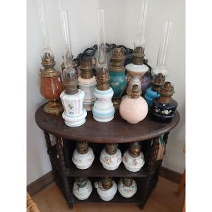 19th-century Kerosene Lamp Collection