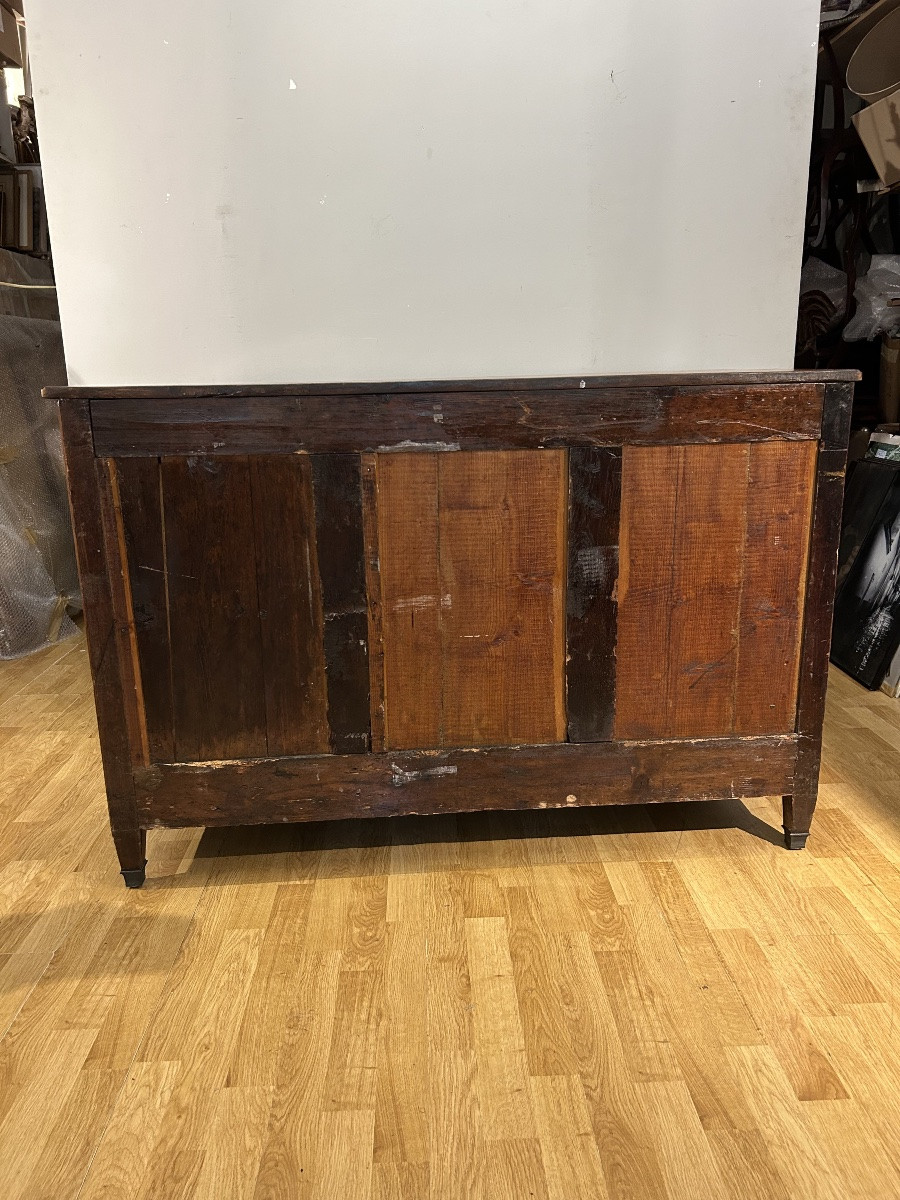 Louis XVI Period Chest Of Drawers - Walnut-photo-1