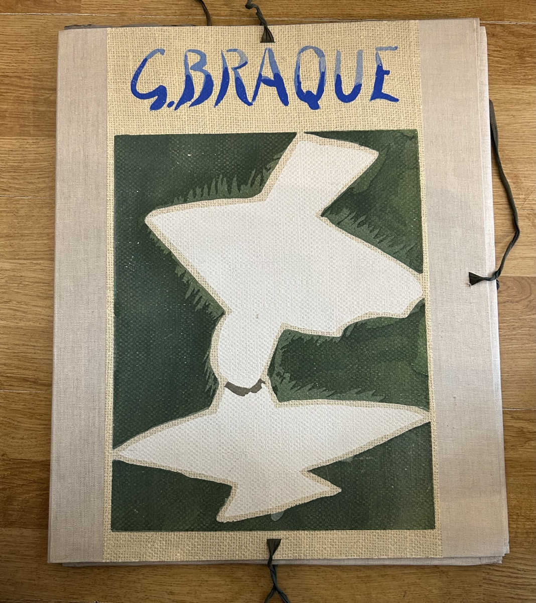 Georges Braque's Portfolio "espaces" By Andreverdet 1957 13 Prints Edition N:87/300