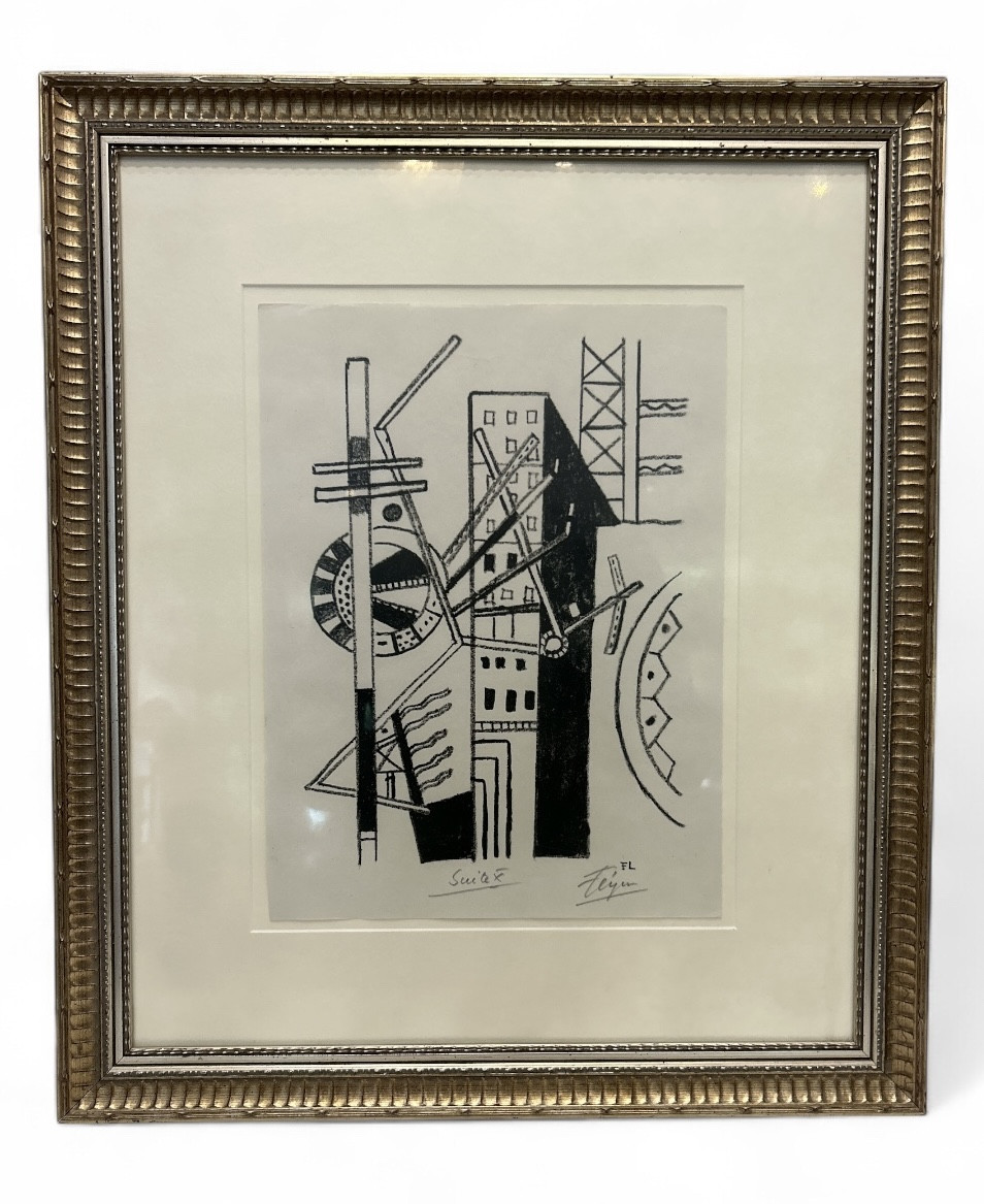 Les illuminations - Suite X - 1949 - Fernand Léger - signée au crayon 