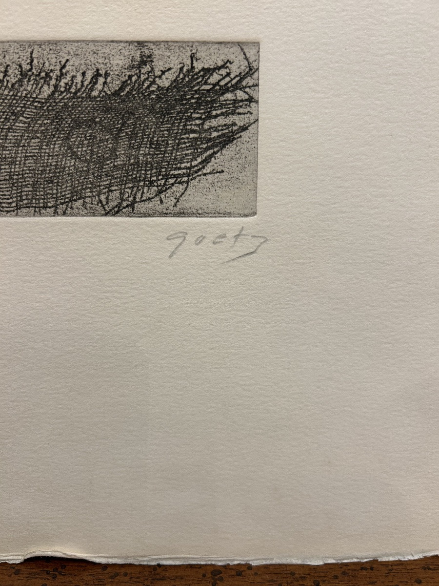 Henri Goetz Lithographie  20ème-photo-2
