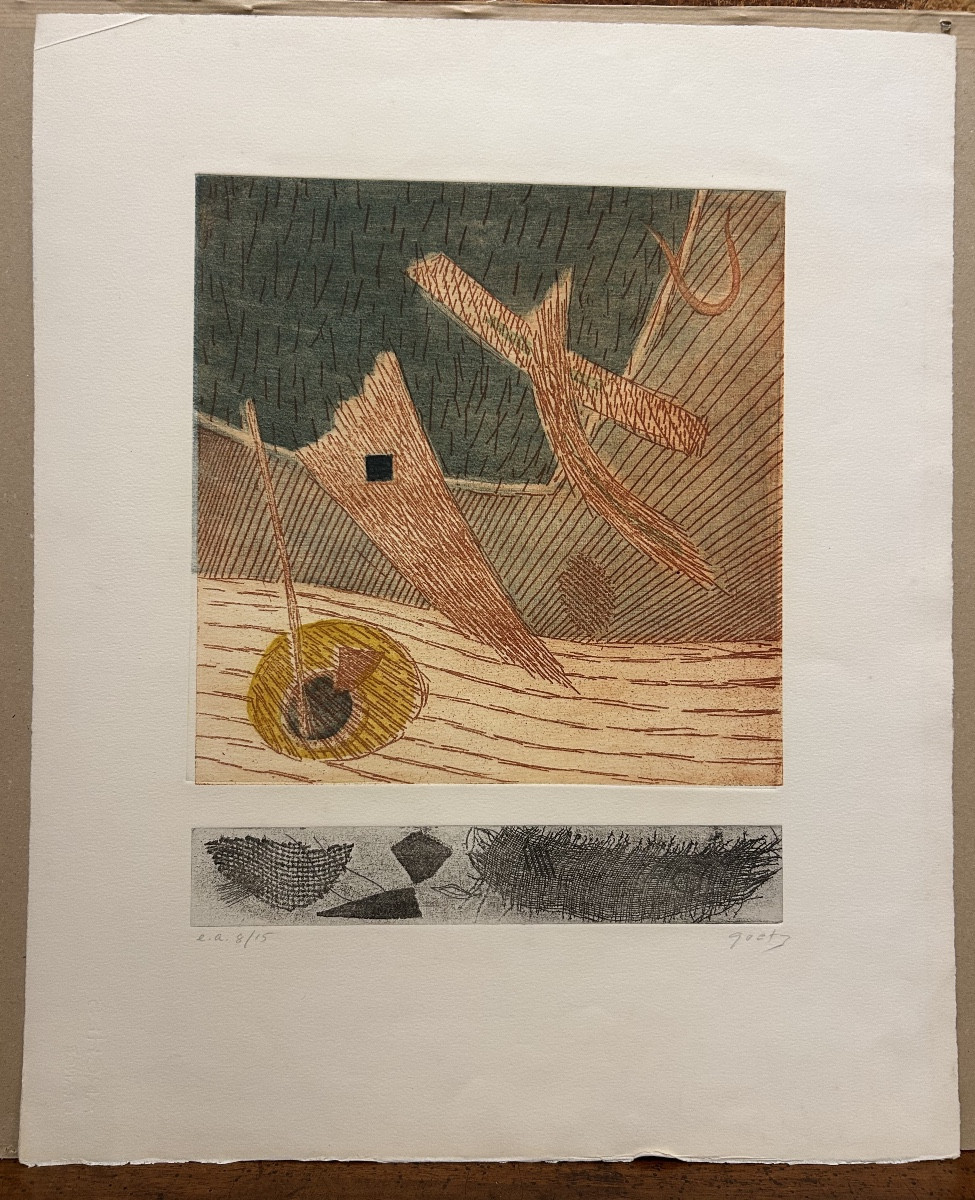 Henri Goetz Lithographie  20ème