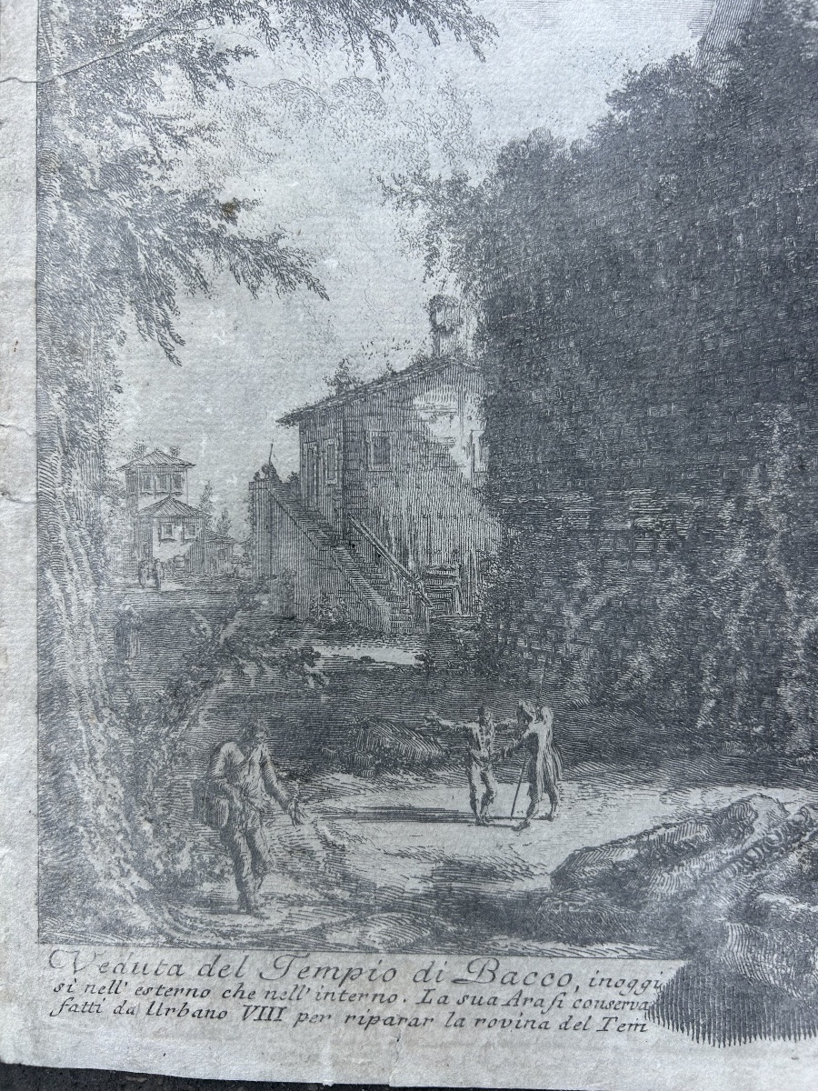 Giovanni Battista Piranesi - Print - Italy 18th Century - Ruins Of Pompei-photo-4