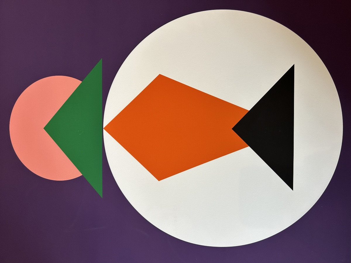 Geneviève Claisse - 20ème - lithographie Composition géométrique 2015-photo-2