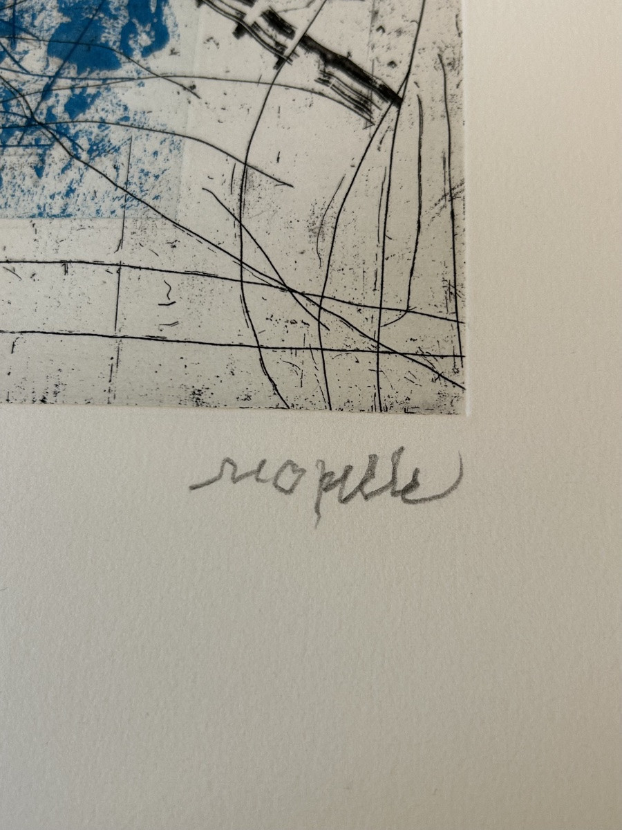 Jean-paul Riopelle - 20th - Etching Lithograph 1991 - Ea - Signed -photo-4