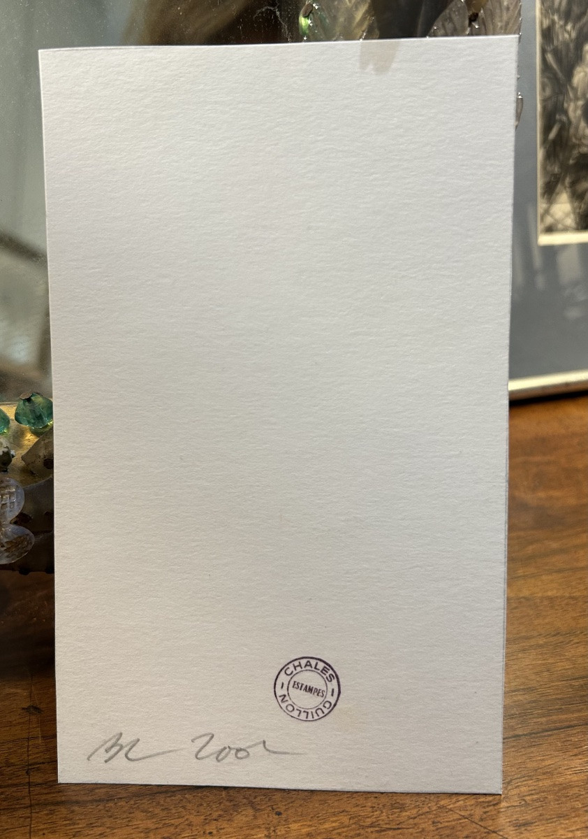 Bertrand Lavier. Random Artist's Book. Original Dated And Signed Print, 2002, Numbered Edition.-photo-3