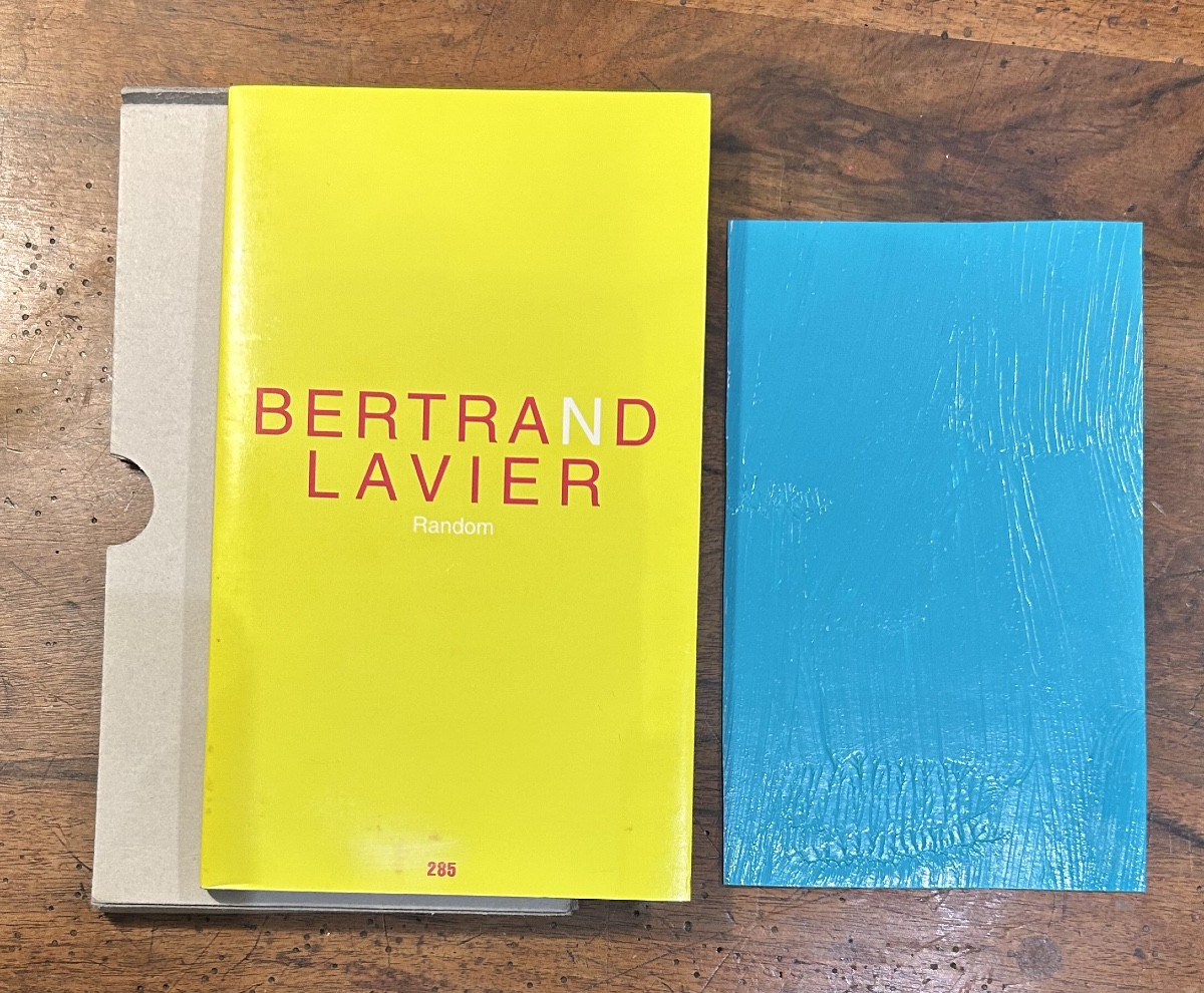 Bertrand Lavier. Random Artist's Book. Original Dated And Signed Print, 2002, Numbered Edition.