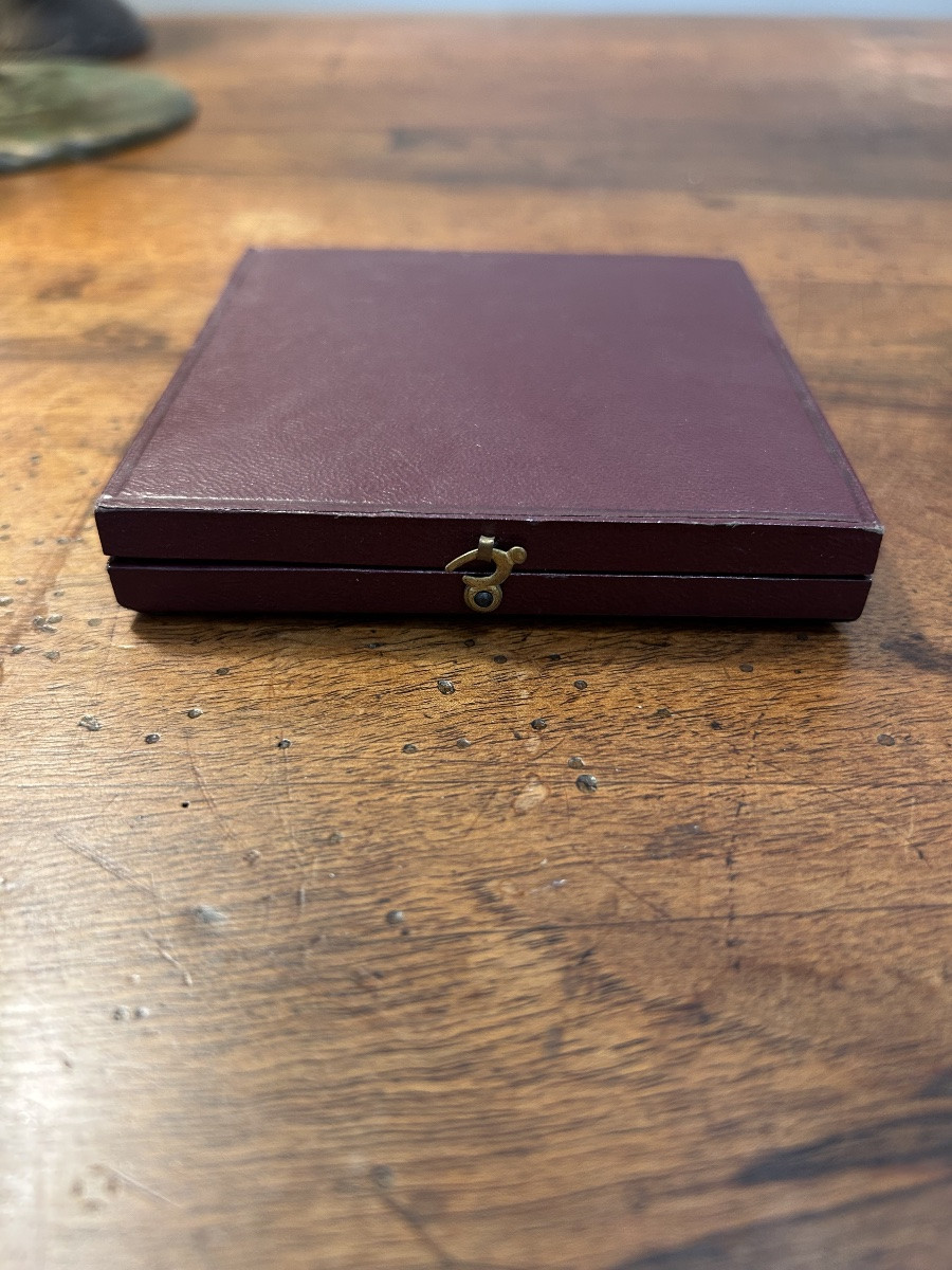 Médailles françaises anciennes / bronze – O. de Serres, Club Alpin Français, Crédit Français -photo-6