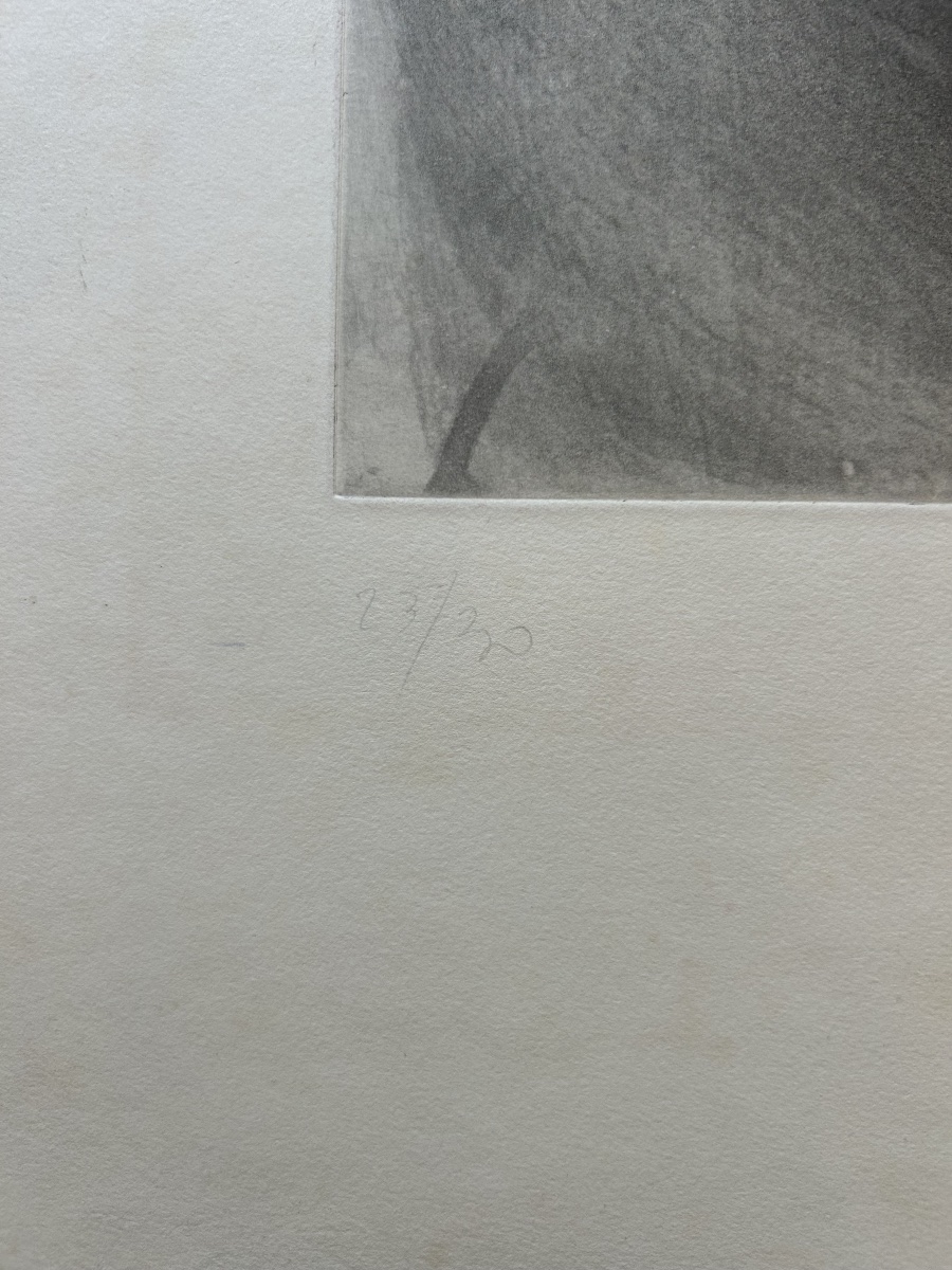 Claude Garache (1929-2023) – Estampe originale signée et numérotée, 1980 Nu de femme -photo-2