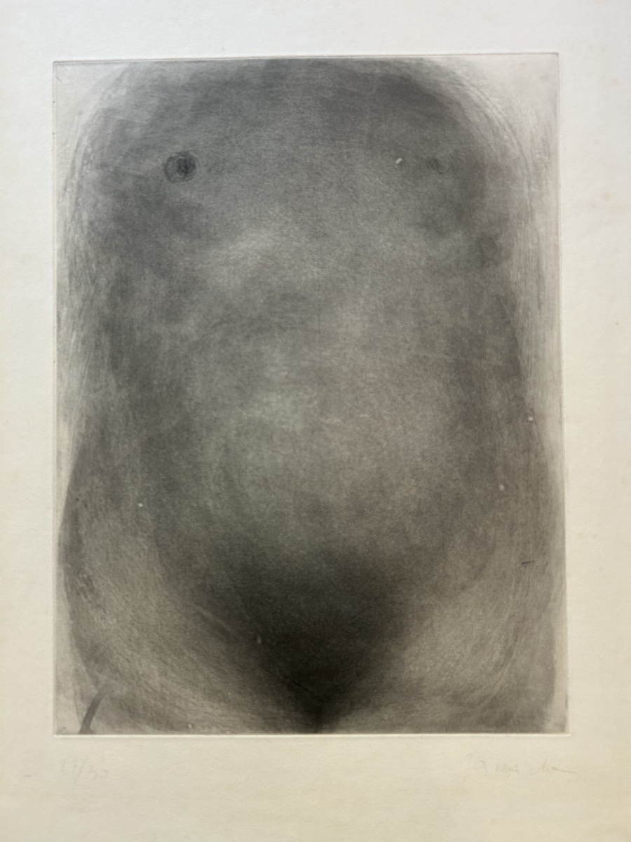 Claude Garache (1929-2023) – Estampe originale signée et numérotée, 1980 Nu de femme -photo-3