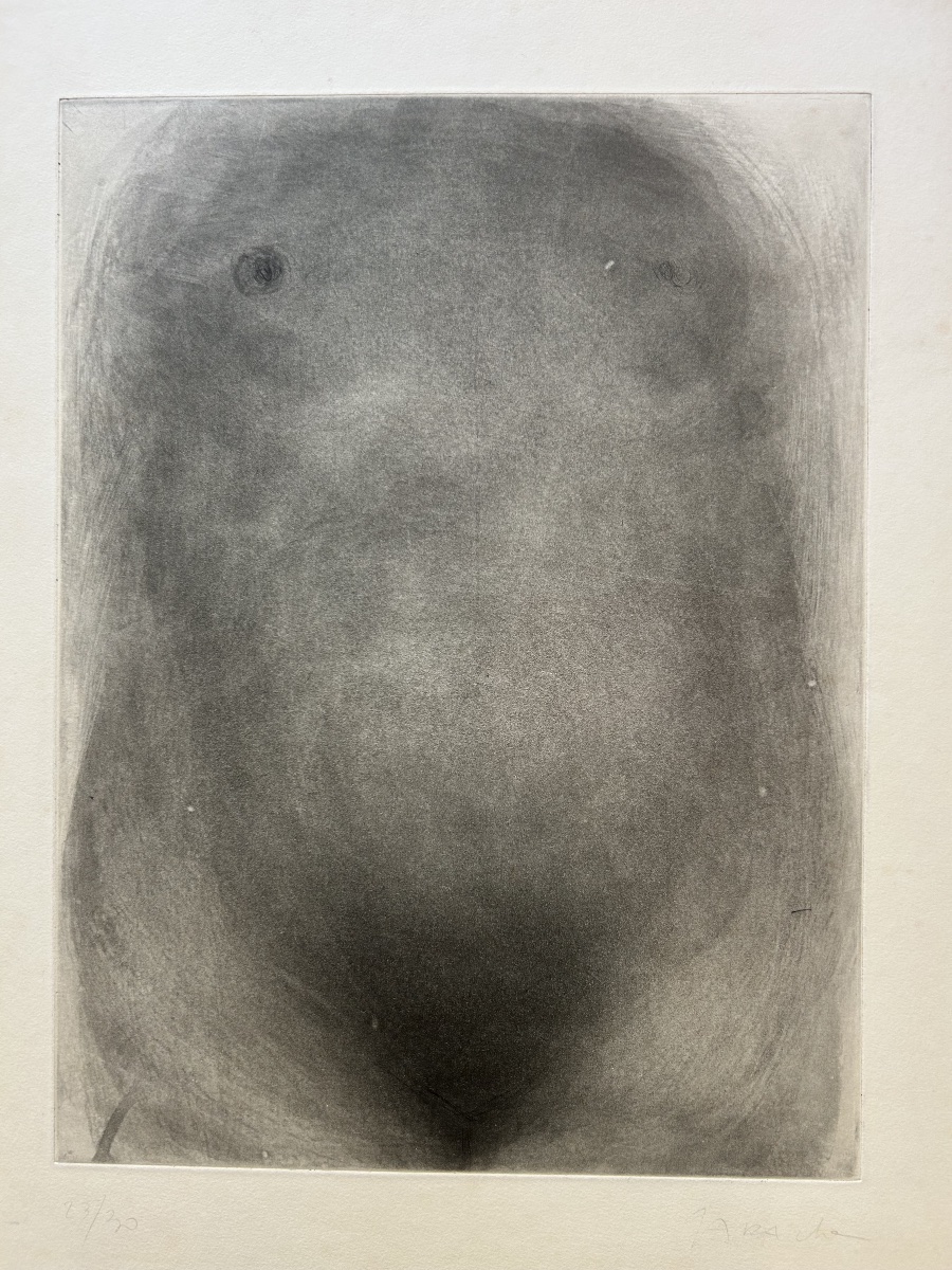 Claude Garache (1929-2023) – Estampe originale signée et numérotée, 1980 Nu de femme -photo-1