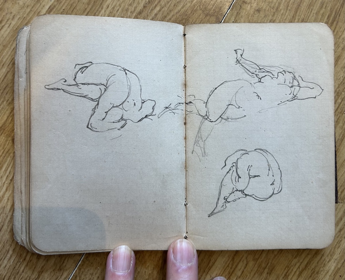 A Significant Collection Of Works From The Studio Of The Sculptor Carrier-belleuse (1824–1887), Including Drawings, Sketchbooks, And Correspondence-photo-3
