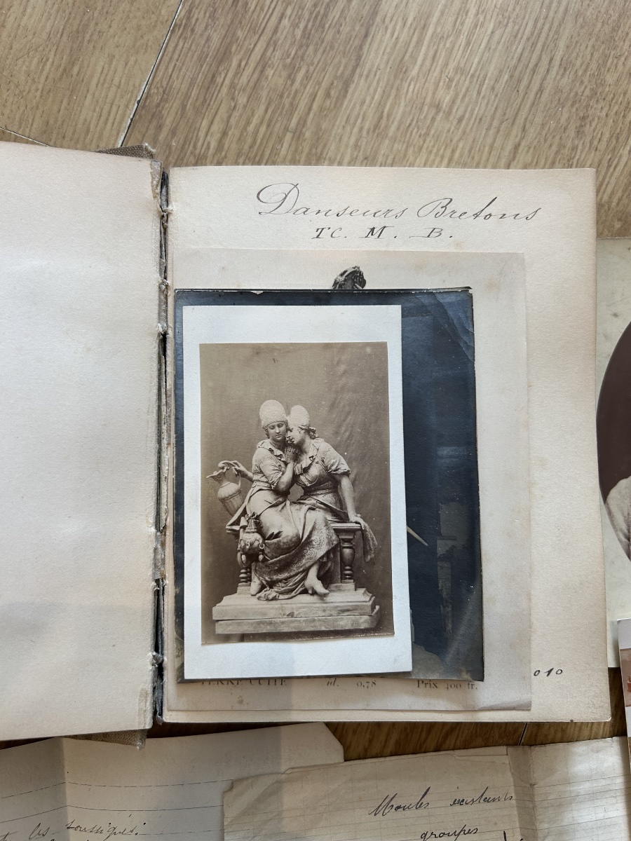 A Significant Collection Of Works From The Studio Of The Sculptor Carrier-belleuse (1824–1887), Including Drawings, Sketchbooks, And Correspondence-photo-7