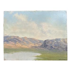 Sm Franciscovich - Mountain Landscape - 20th