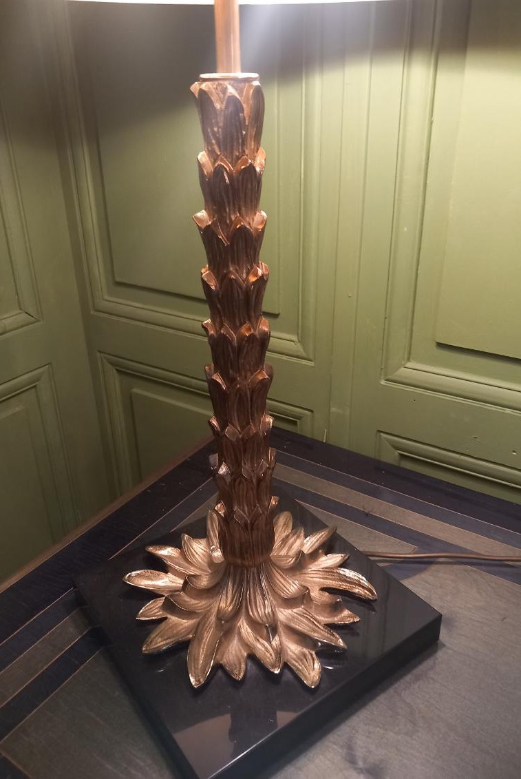 Palm Tree Lamp From Maison Charles In Paris-photo-2