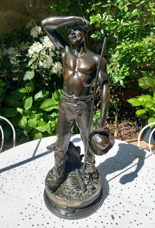 Bronze le Moissonneur de Maurice CONSTANT