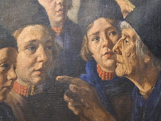 Tableau La Leçon de Sorcellerie signé Adrianus Cyriacus Bleys-photo-1