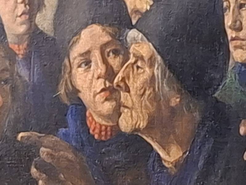 Tableau La Leçon de Sorcellerie signé Adrianus Cyriacus Bleys-photo-4