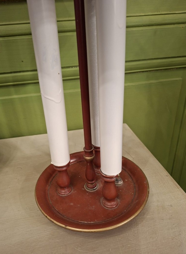 Lampe Bouillotte en tôle peinte-photo-1