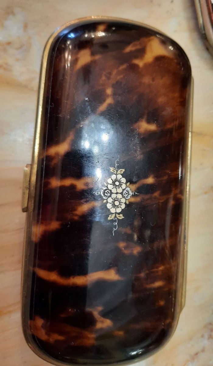 Brown Tortoiseshell Cigarette Case-photo-2
