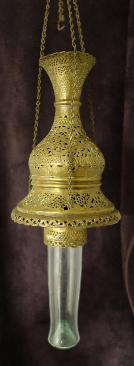 Mosque Lamp Early Twentieth-photo-3