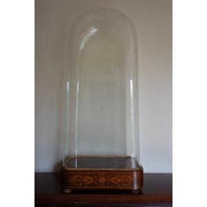 Globe De Pendule En Verre De Grande Taille, époque Charles X