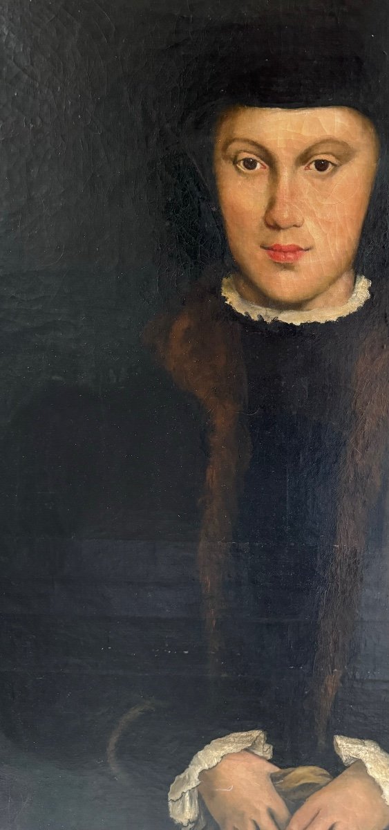Grand Portrait De  Christine De Danemark , duchesse de Milan-photo-4