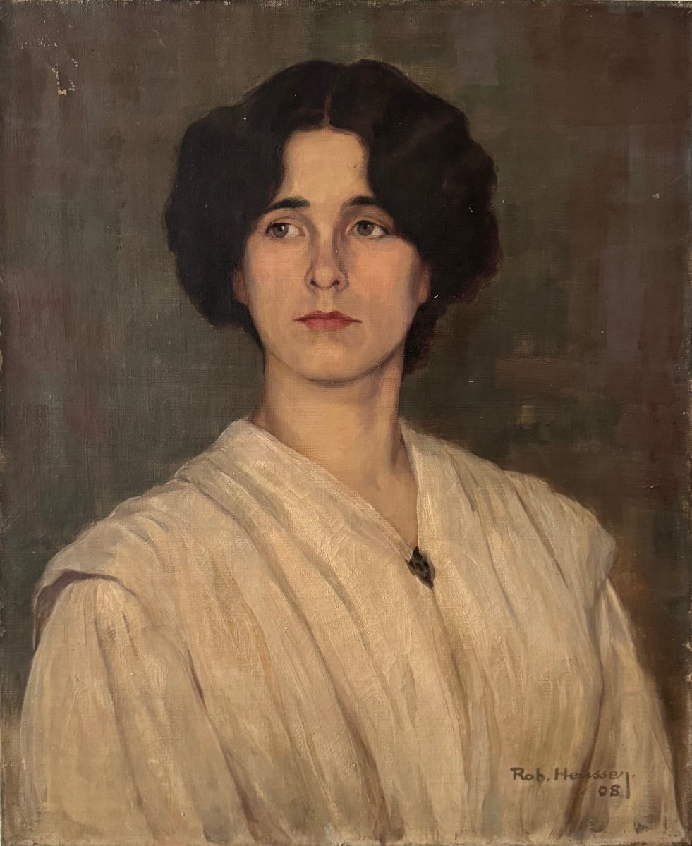 Portrait De Femme Style Bloomsbury