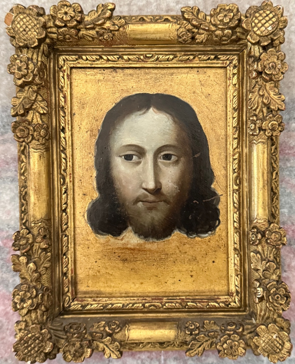 Sainte Face Ou Le Christ Vivant 18ème