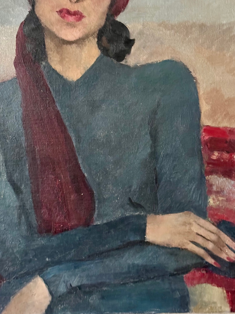 Woman In A Turban From The 50s-photo-1