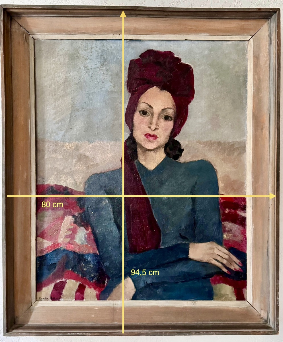 Woman In A Turban From The 50s-photo-3