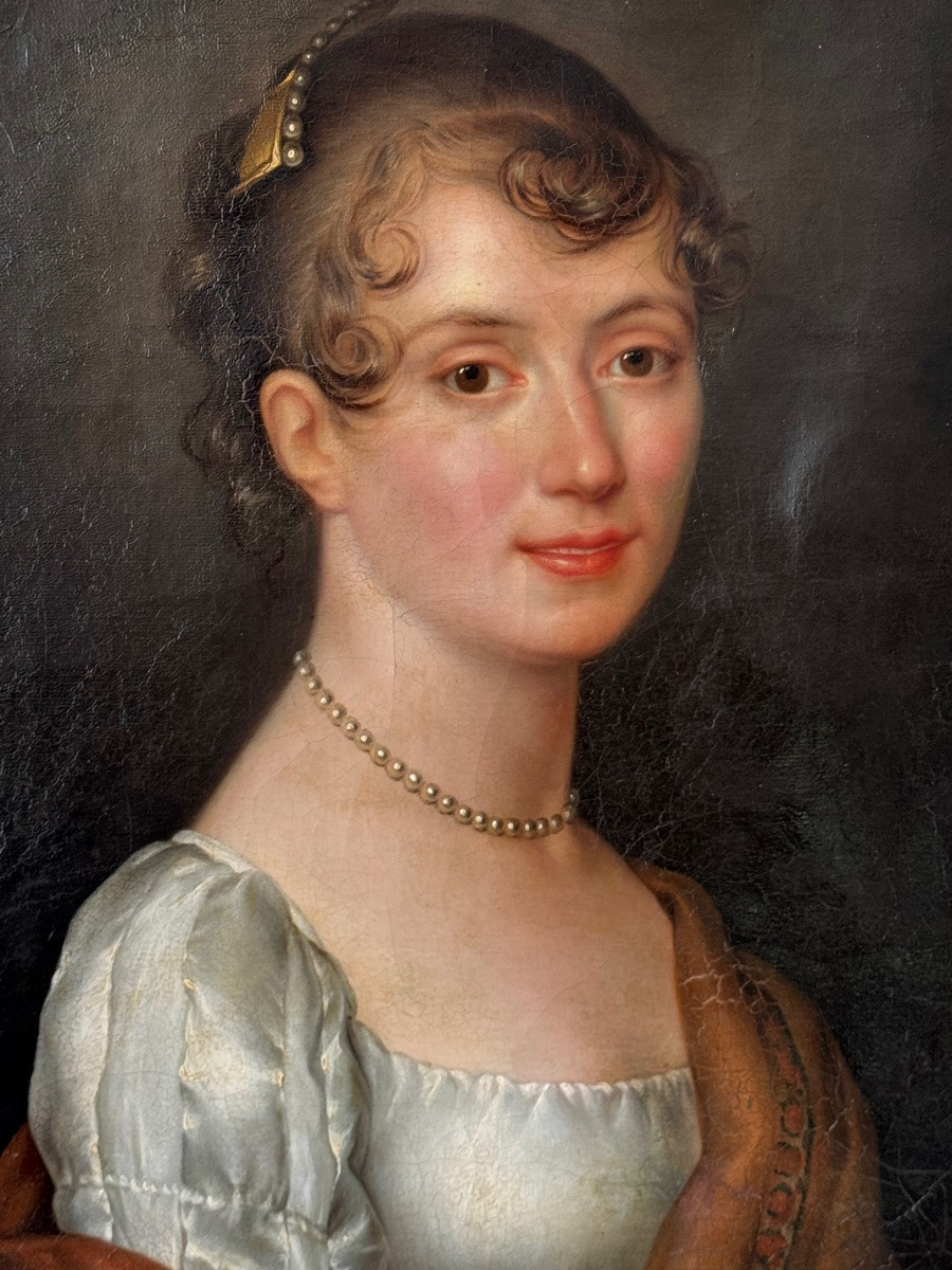 Portrait Of A Young Woman, Empire Period -photo-2