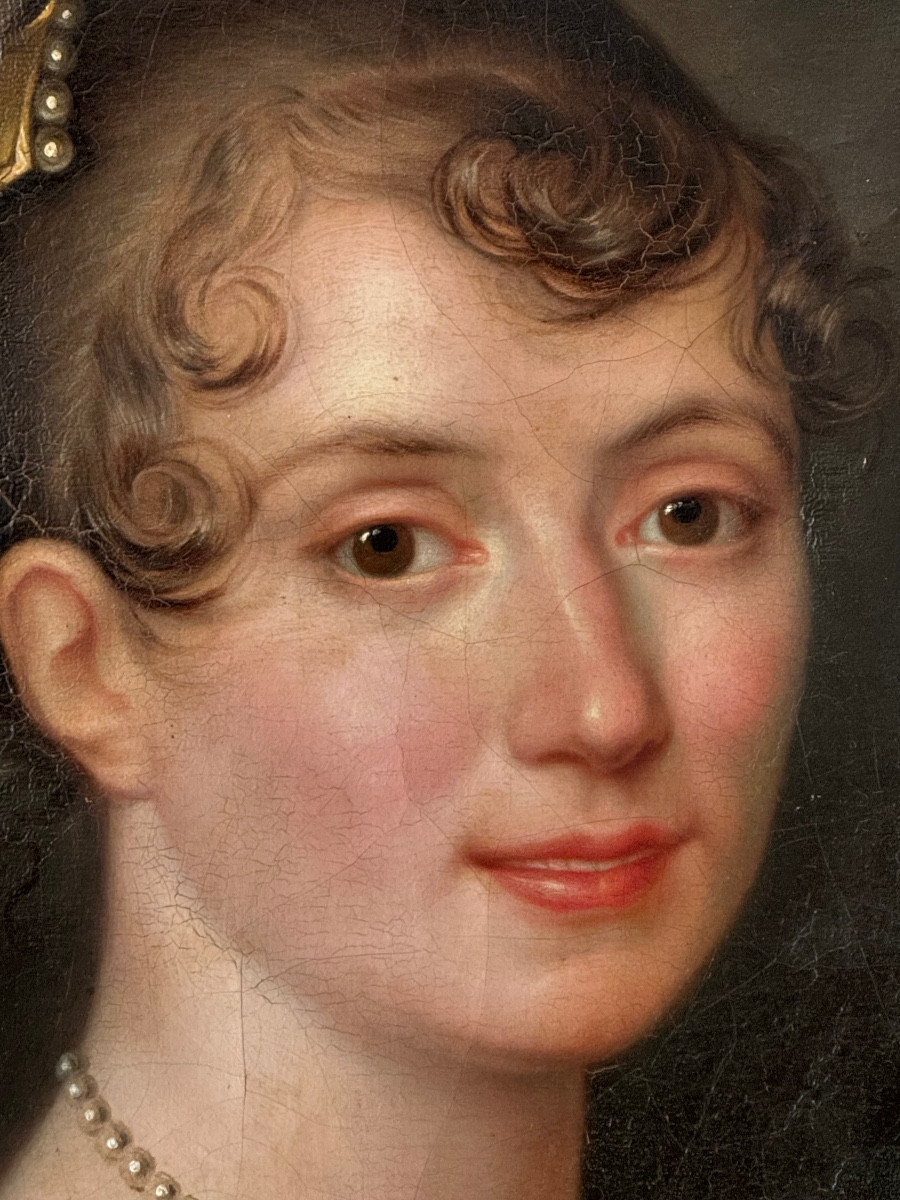 Portrait Of A Young Woman, Empire Period -photo-4