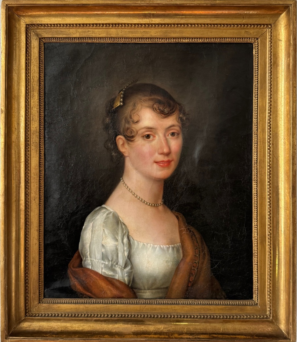 Portrait Of A Young Woman, Empire Period -photo-1