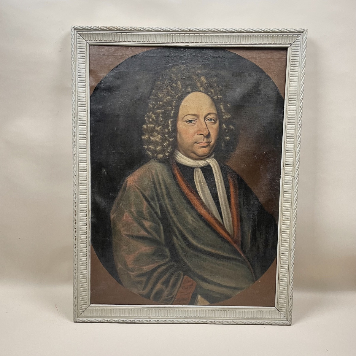 Paire de portraits début 18ème , 1715-photo-3