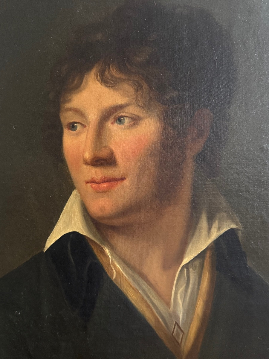 Portrait Of A Young Romantic Dandy -photo-1