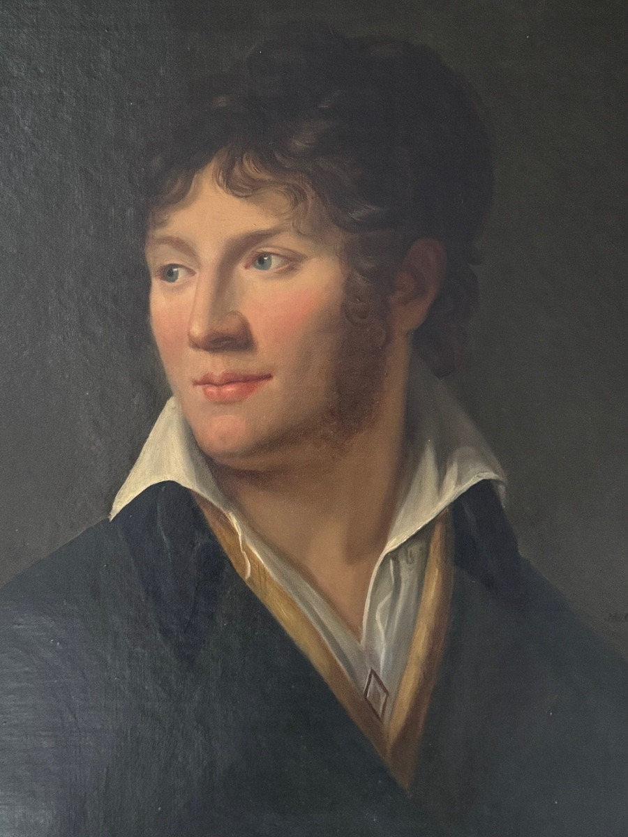 Portrait Of A Young Romantic Dandy -photo-2