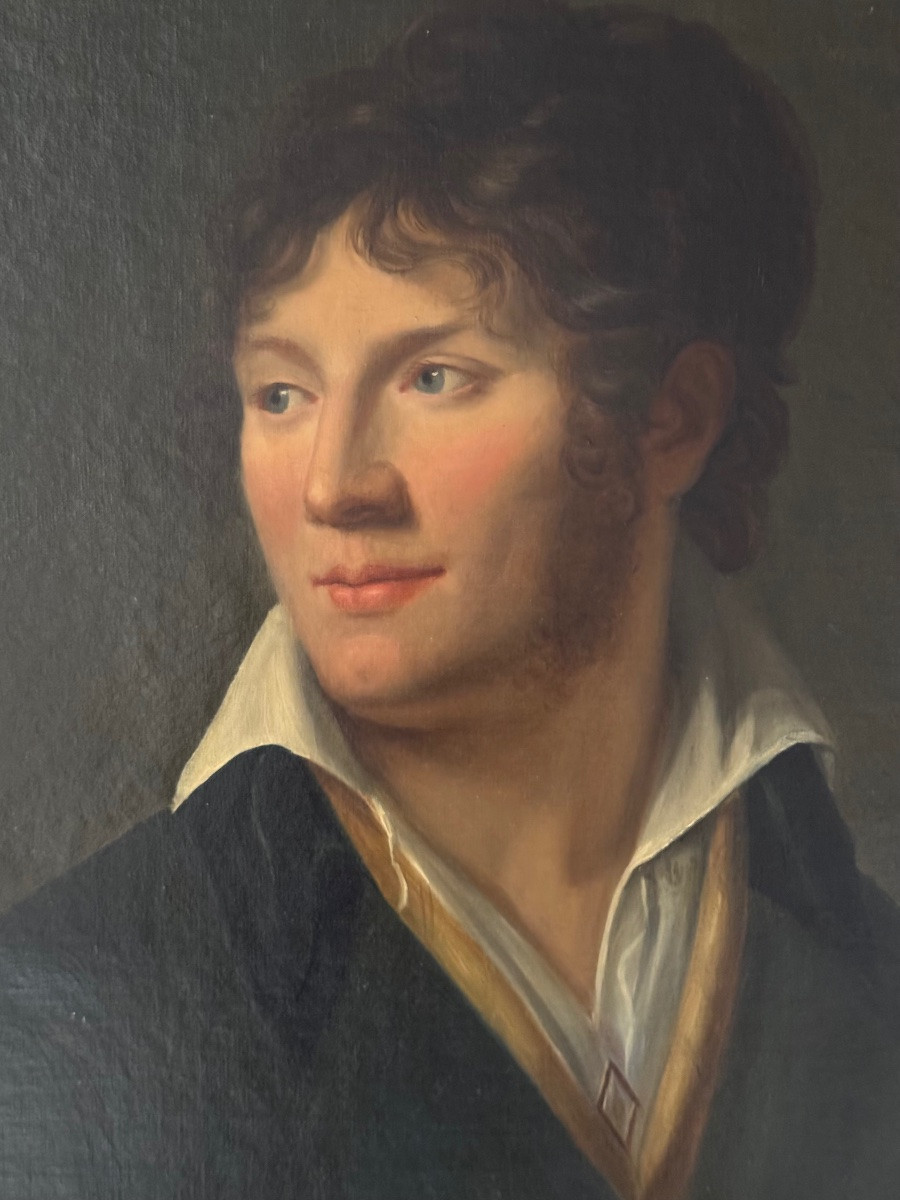 Portrait Of A Young Romantic Dandy -photo-3