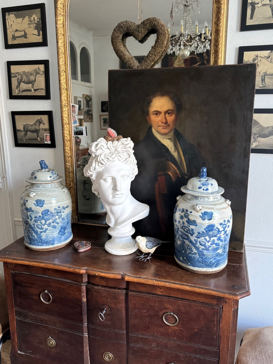 Grand portrait d’un gentilhomme anglais -photo-2