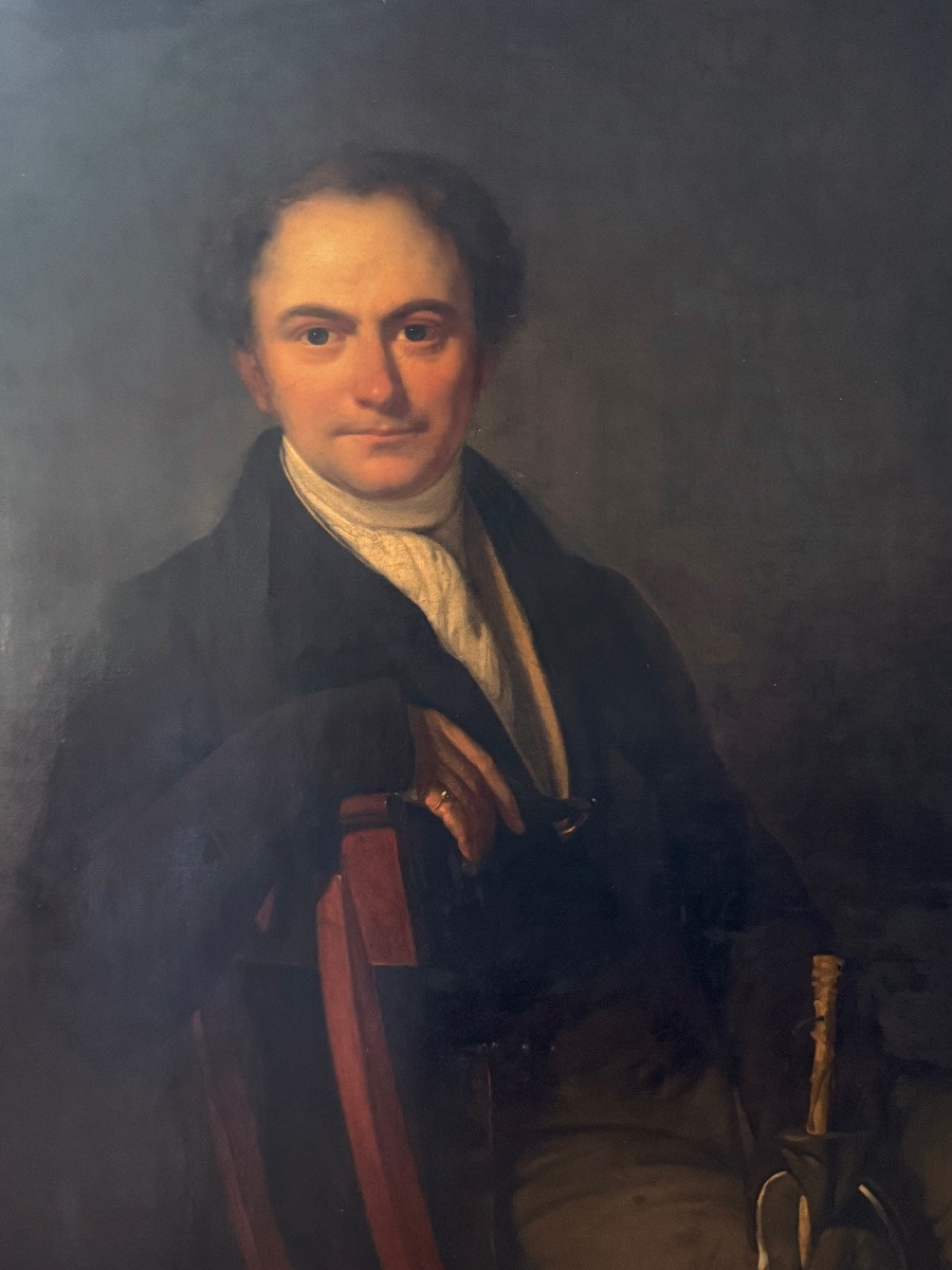 Grand portrait d’un gentilhomme anglais -photo-1