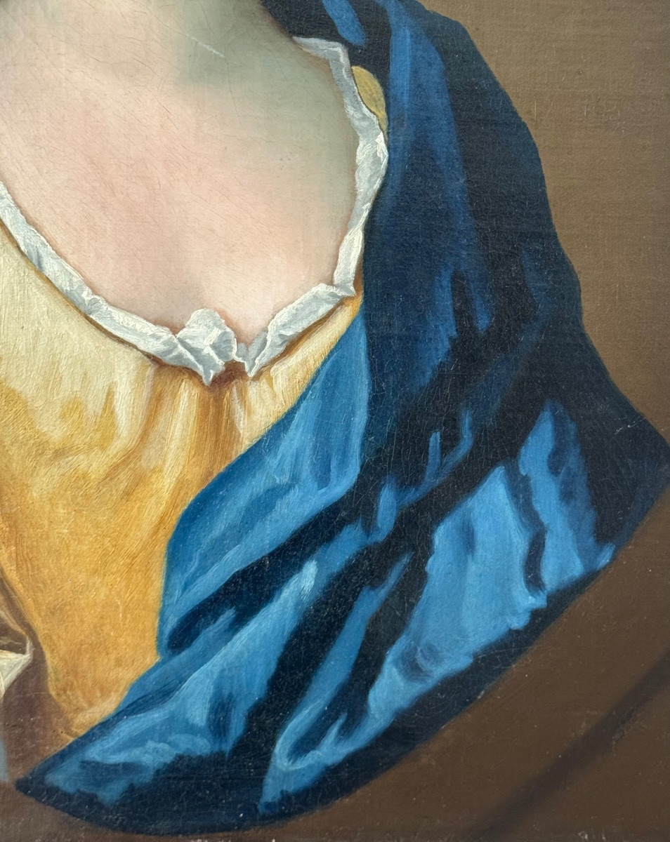 18th Century Portrait Of A Woman Of Quality -photo-3