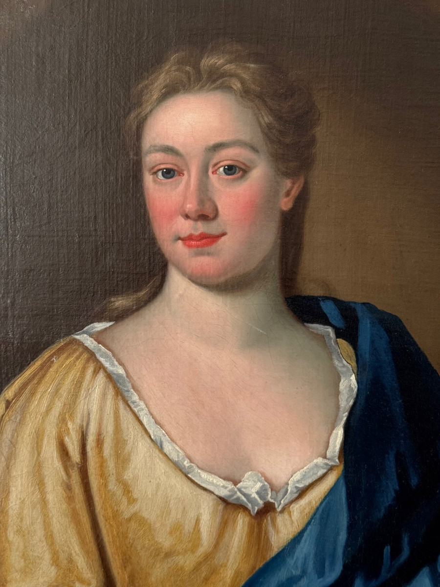 18th Century Portrait Of A Woman Of Quality -photo-4