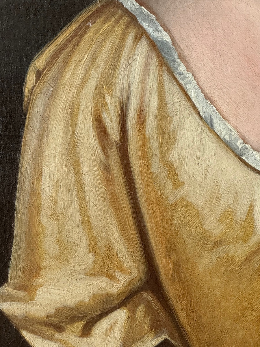 18th Century Portrait Of A Woman Of Quality -photo-5