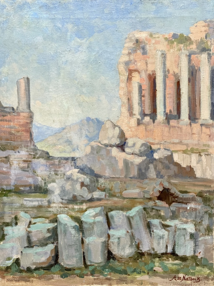 Ruines antiques par Alfred de Nottbeck-photo-2
