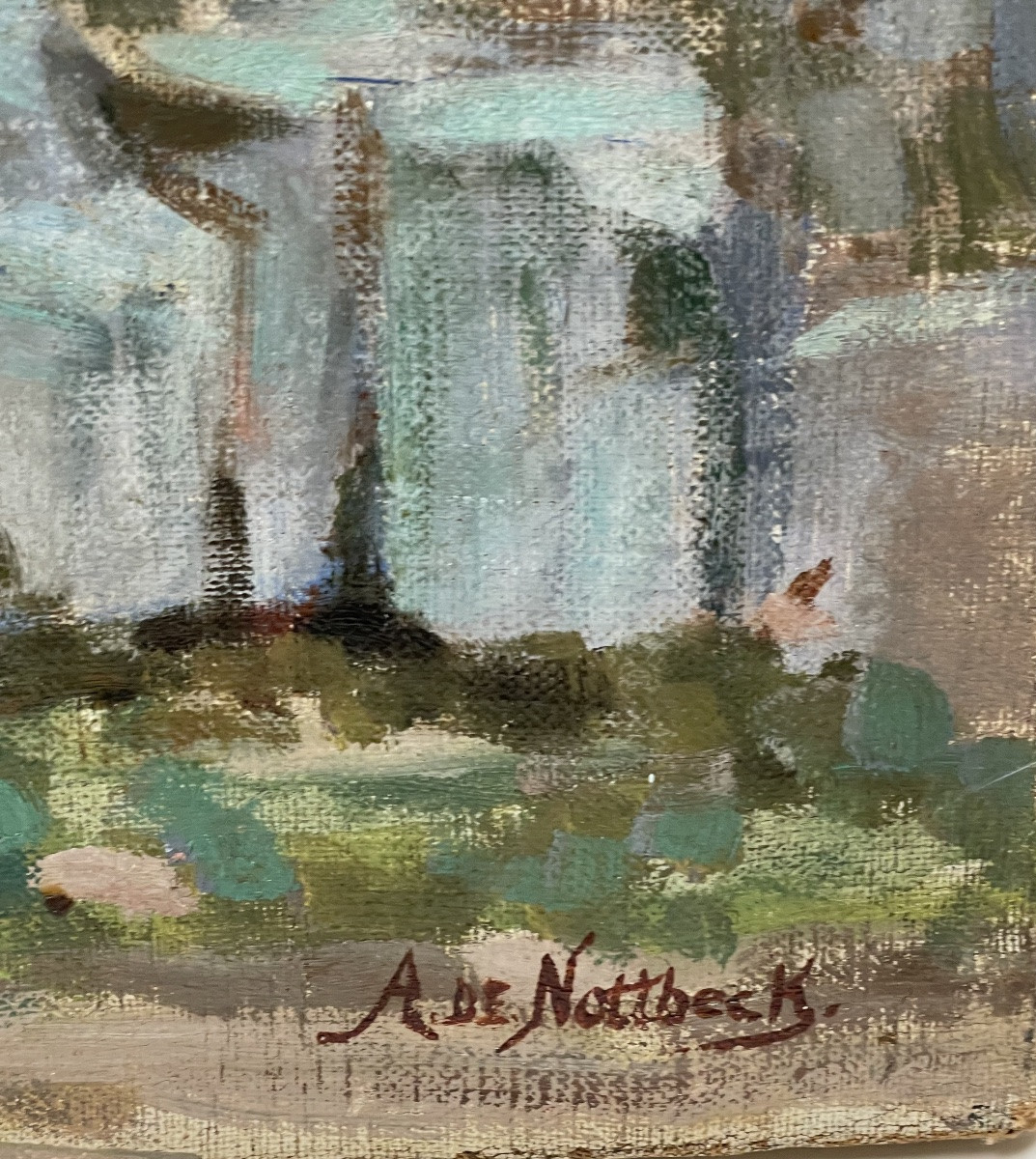 Ruines antiques par Alfred de Nottbeck-photo-3