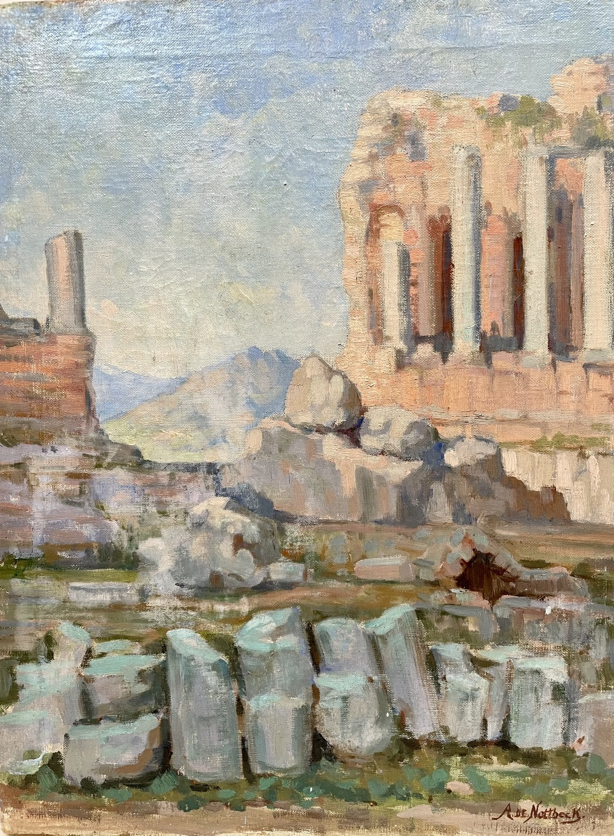 Ruines antiques par Alfred de Nottbeck-photo-4